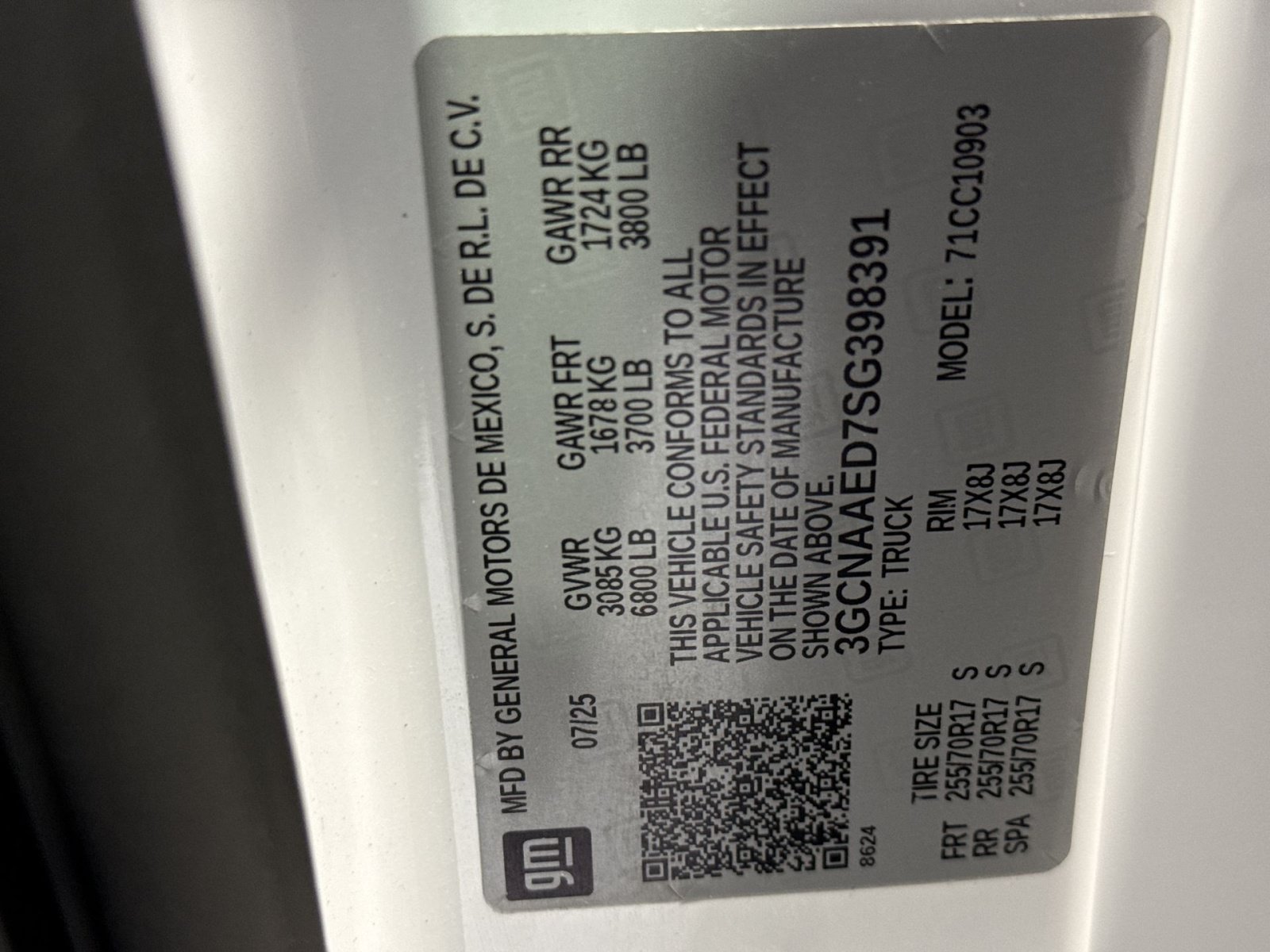 Used 2025 Chevrolet Silverado 1500 W/T RWD image 29