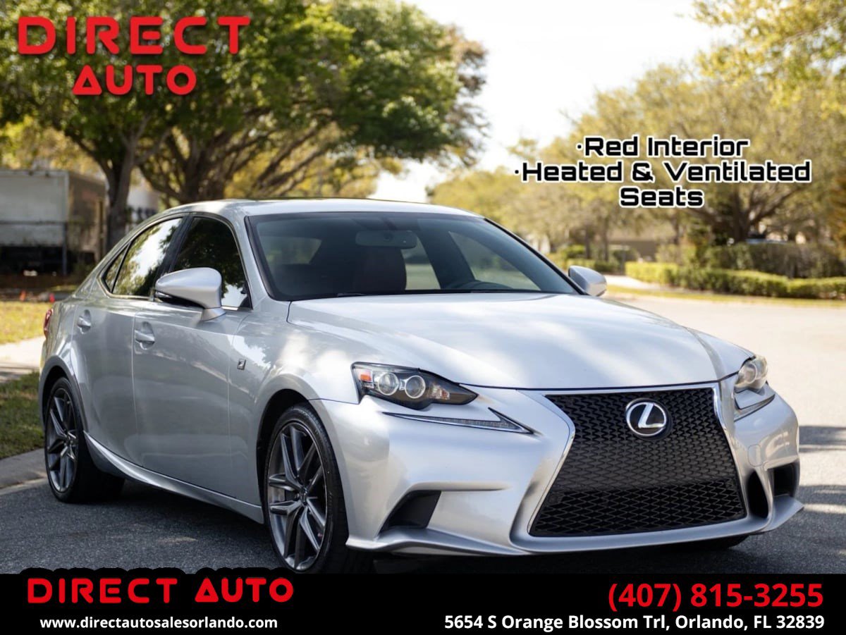 Used 2016 Lexus IS 200t w/ F Sport Package