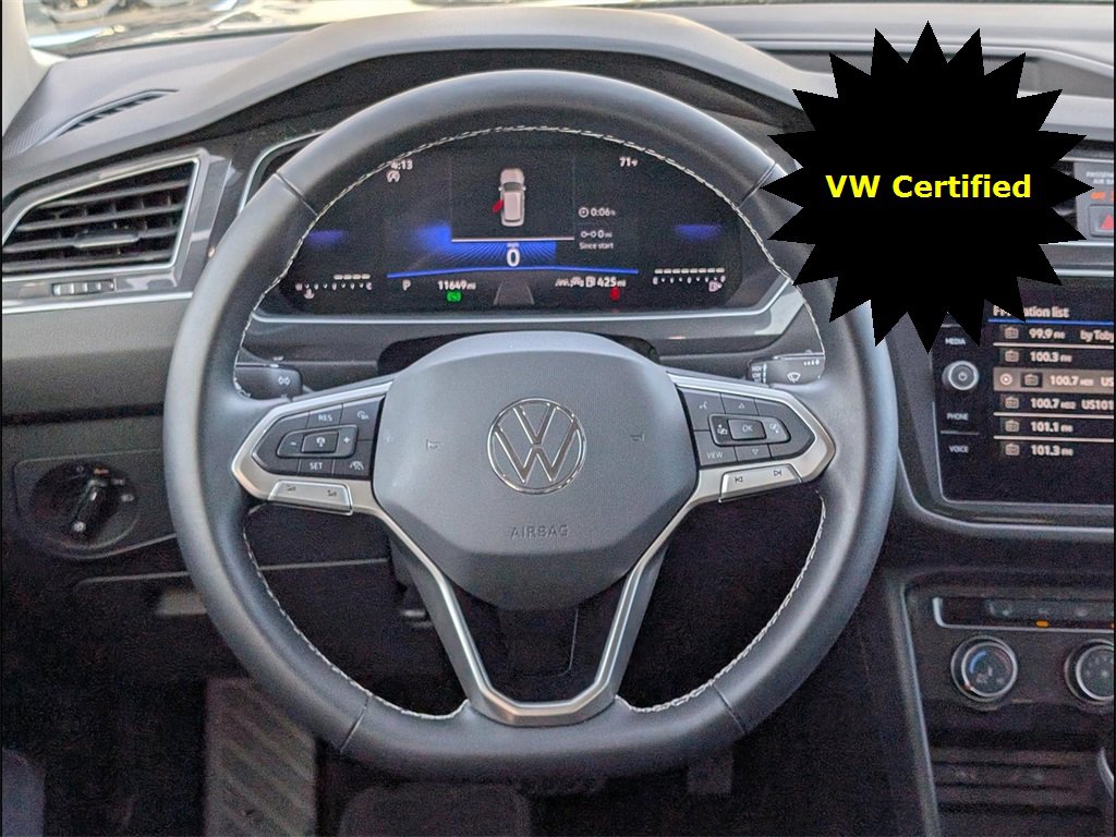 Certified 2024 Volkswagen Tiguan S w/ MDO Package, Three-Row image 13