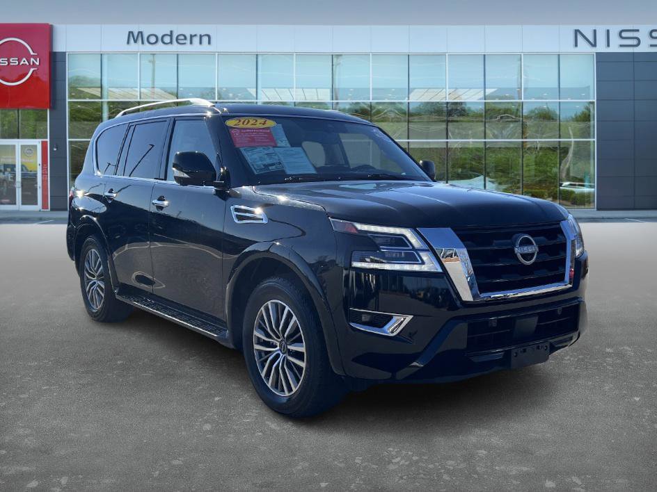 Certified 2024 Nissan Armada SL w/ Captain's Chairs Package image 3