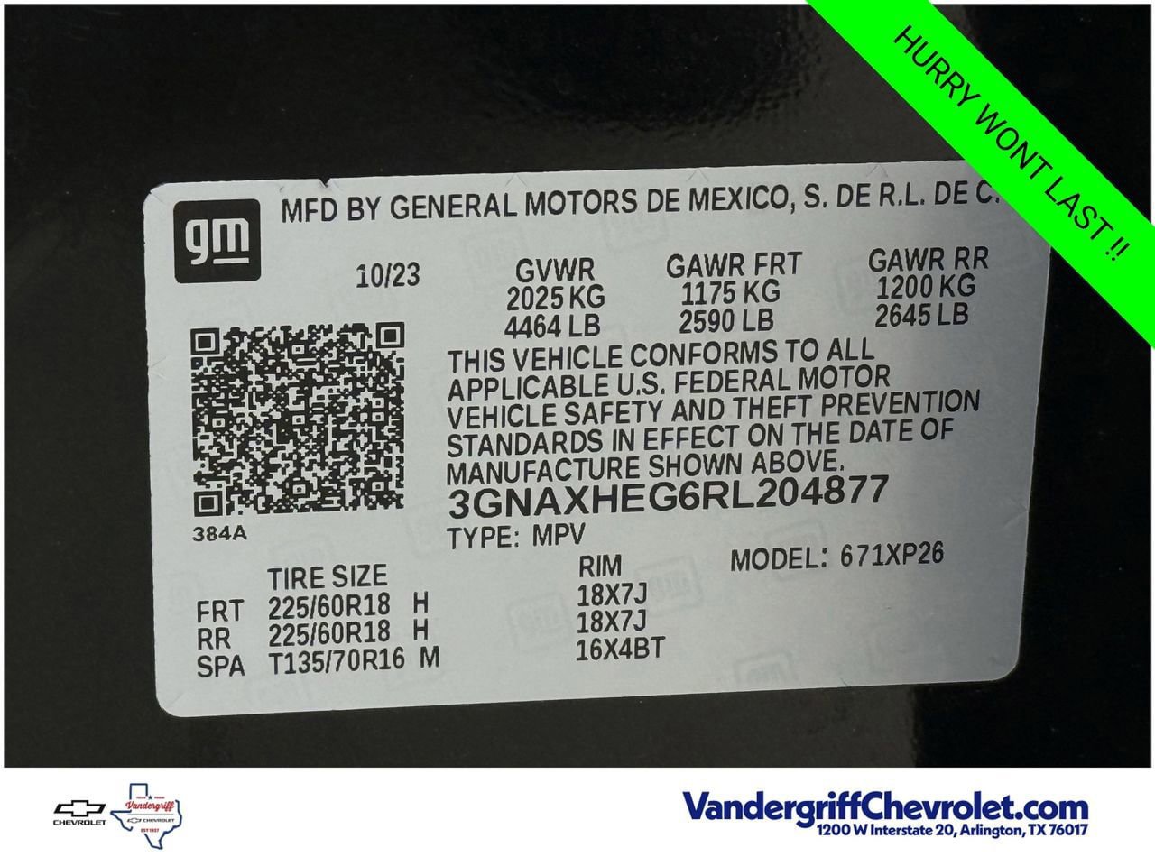 Certified 2024 Chevrolet Equinox LS w/ Midnight Edition FWD image 25