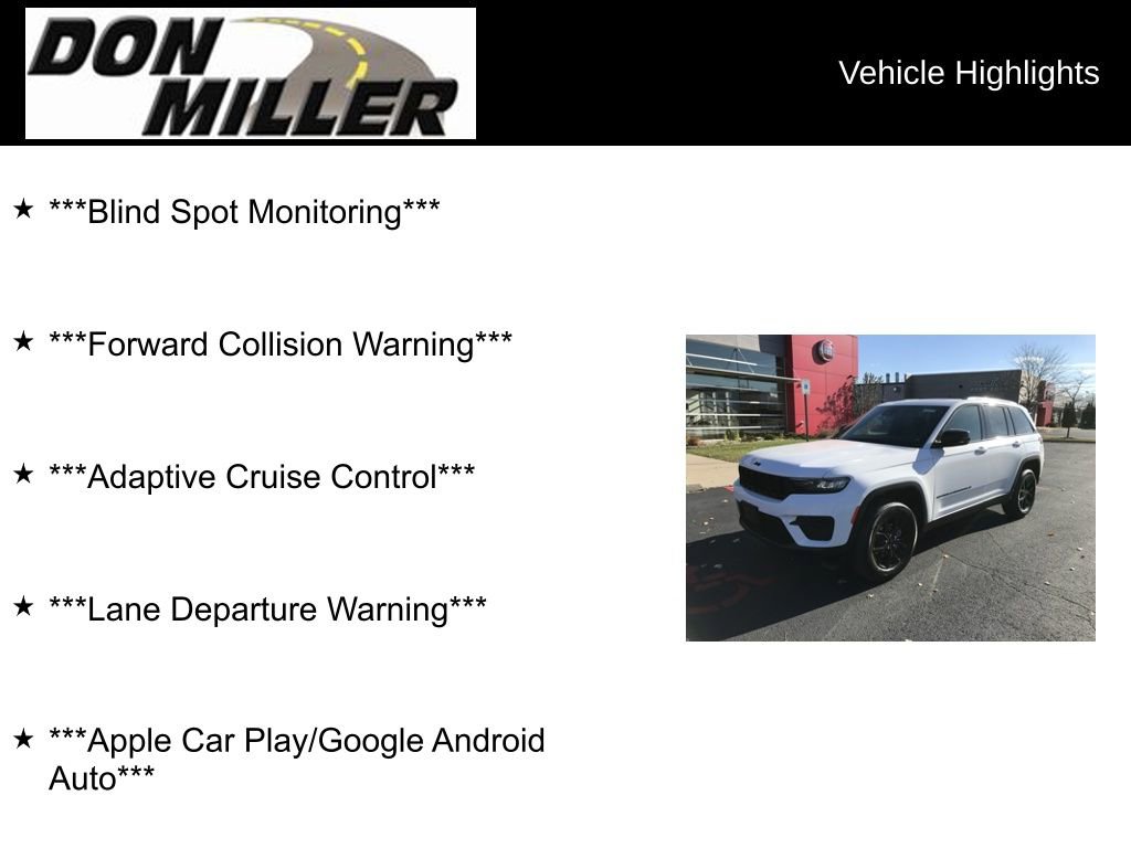 New 2025 Jeep Grand Cherokee Laredo image 32