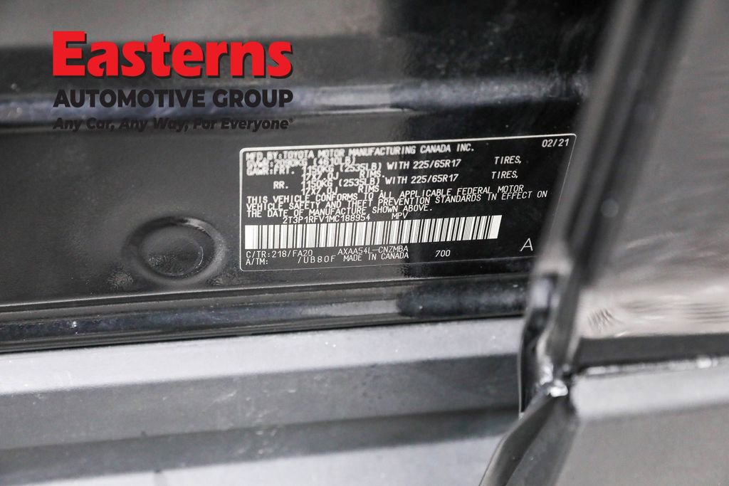 Used 2021 Toyota RAV4 XLE w/ Convenience Package image 37