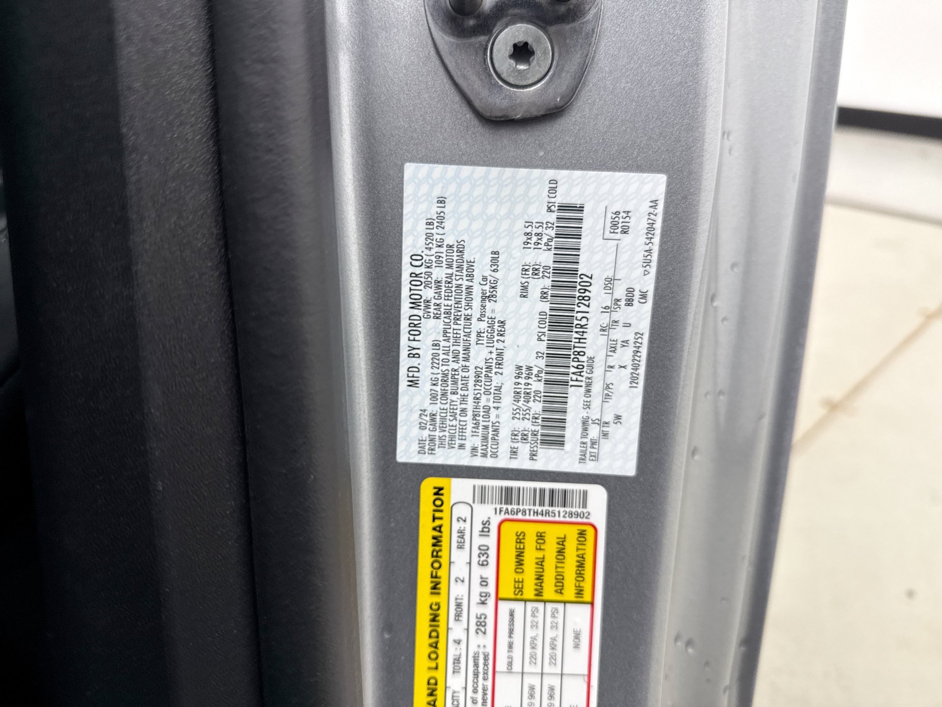 Used 2024 Ford Mustang Premium RWD image 20