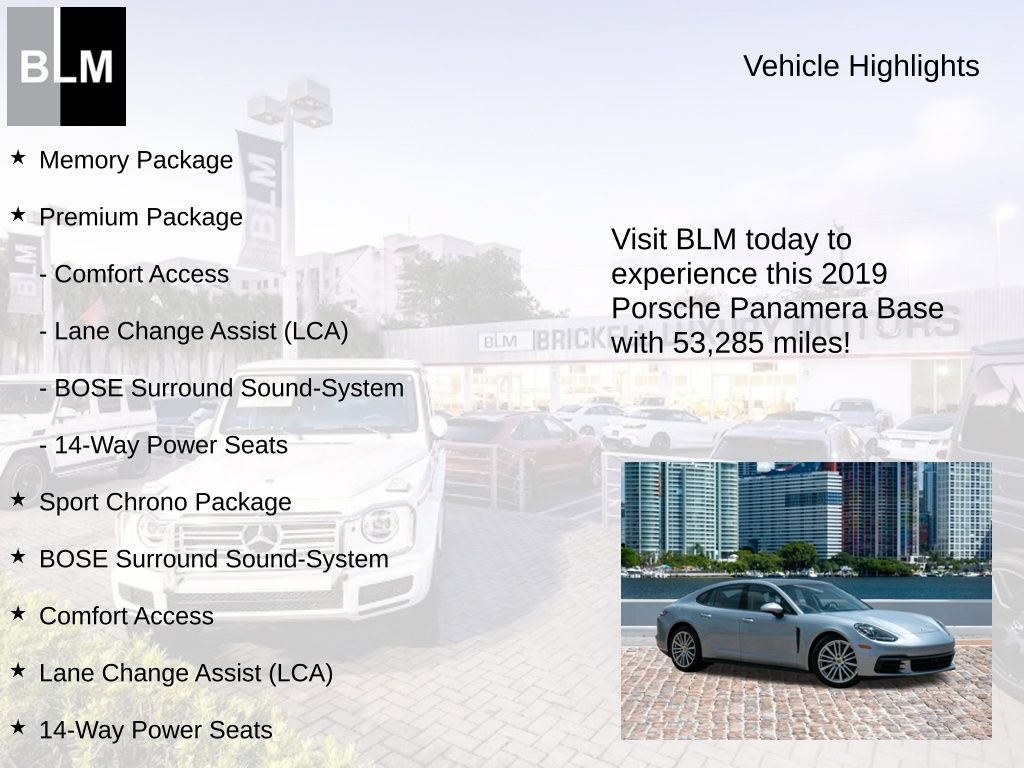 Used 2019 Porsche Panamera RWD image 5