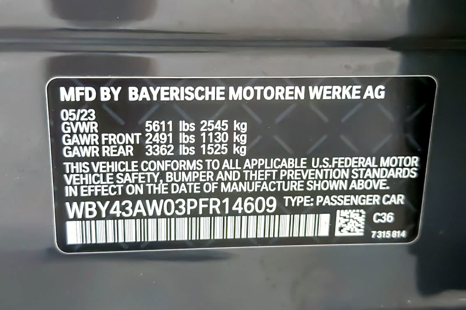 Used 2023 BMW i4 eDrive35 w/ Premium Package RWD image 28