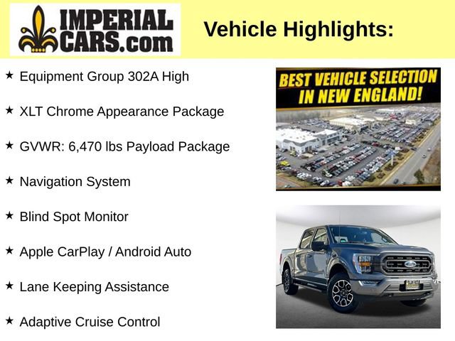 Used 2023 Ford F150 XLT w/ Equipment Group 302A High AWD/4WD image 8