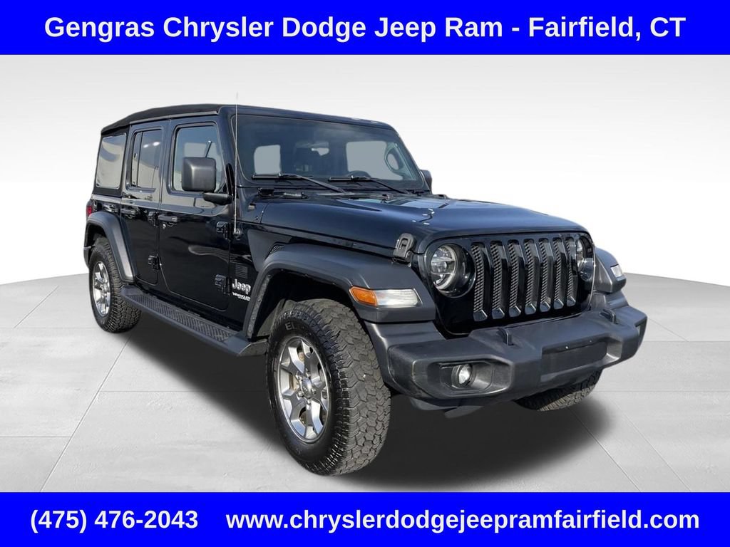 Certified 2020 Jeep Wrangler Unlimited Sport