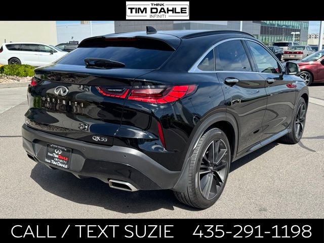 Certified 2025 INFINITI QX55 Luxe w/ Cargo Package AWD/4WD image 8