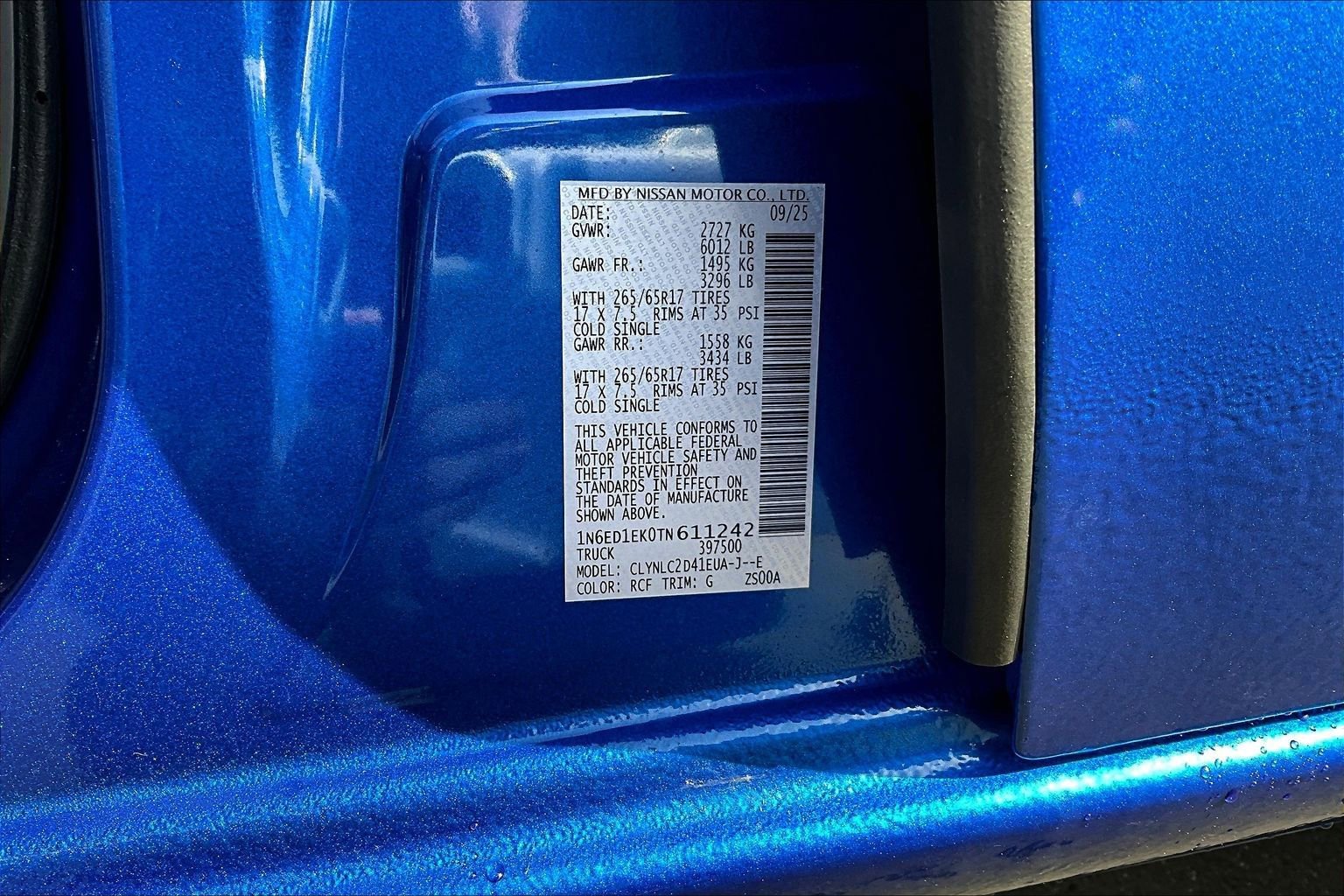 New 2026 Nissan Frontier SV image 8