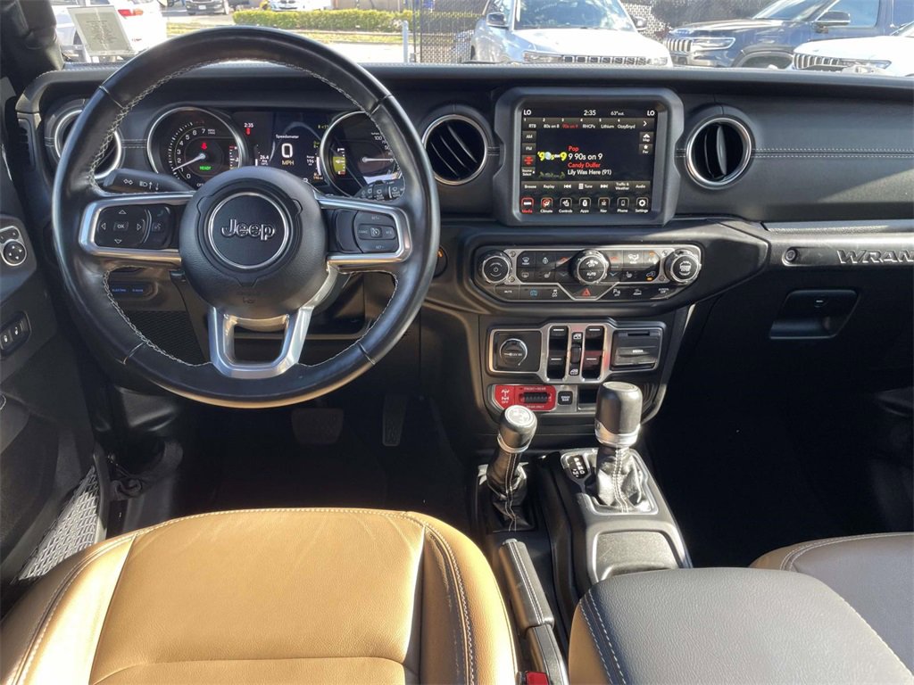 Used 2023 Jeep Wrangler Unlimited Rubicon 4xe w/ Safety Group image 14