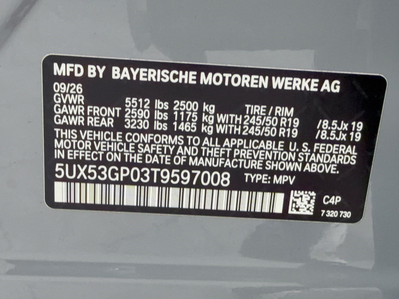 New 2026 BMW X3 xDrive30i w/ Premium Package AWD/4WD image 31