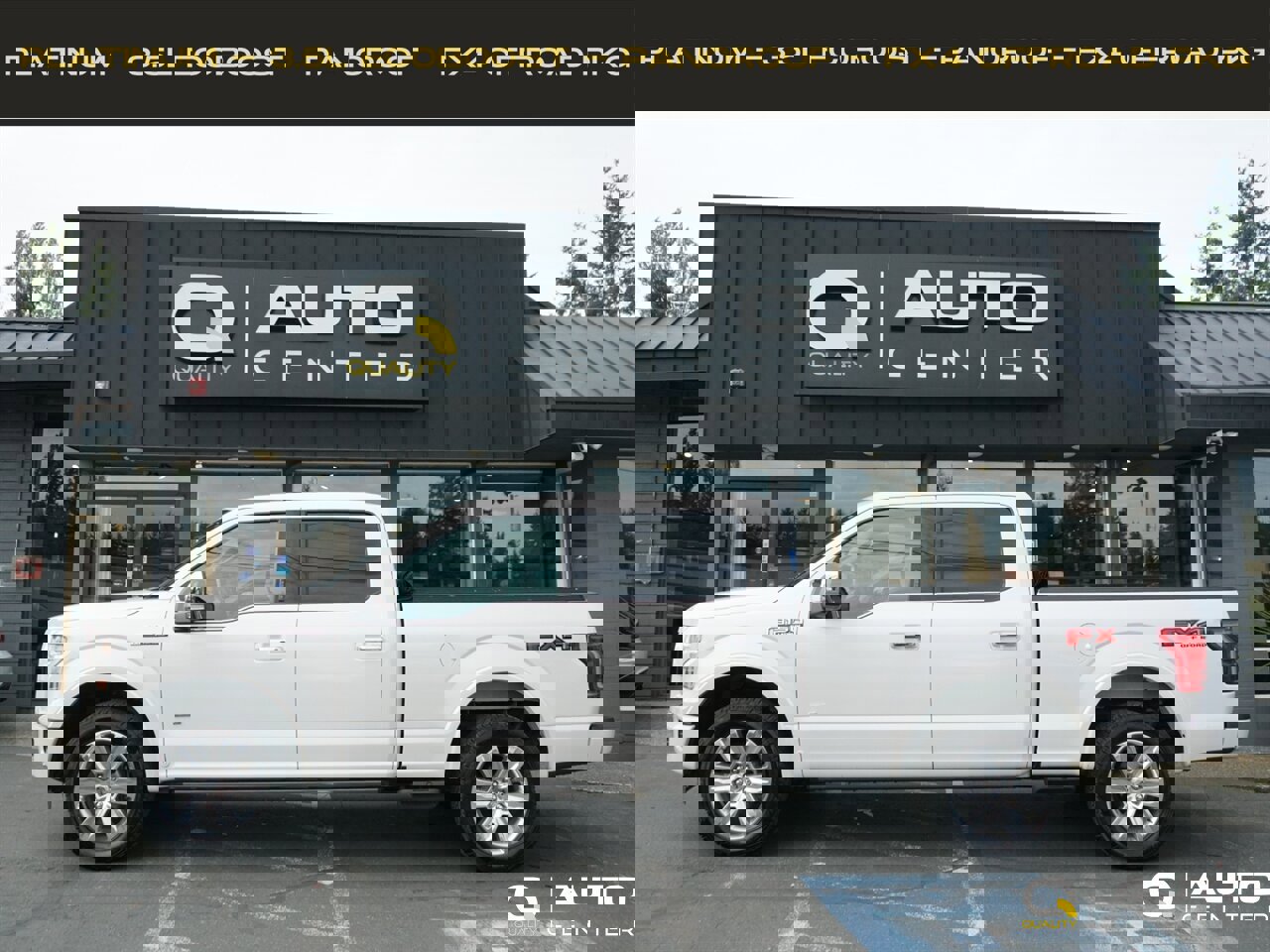 Used 2016 Ford F150 Platinum w/ Technology Package