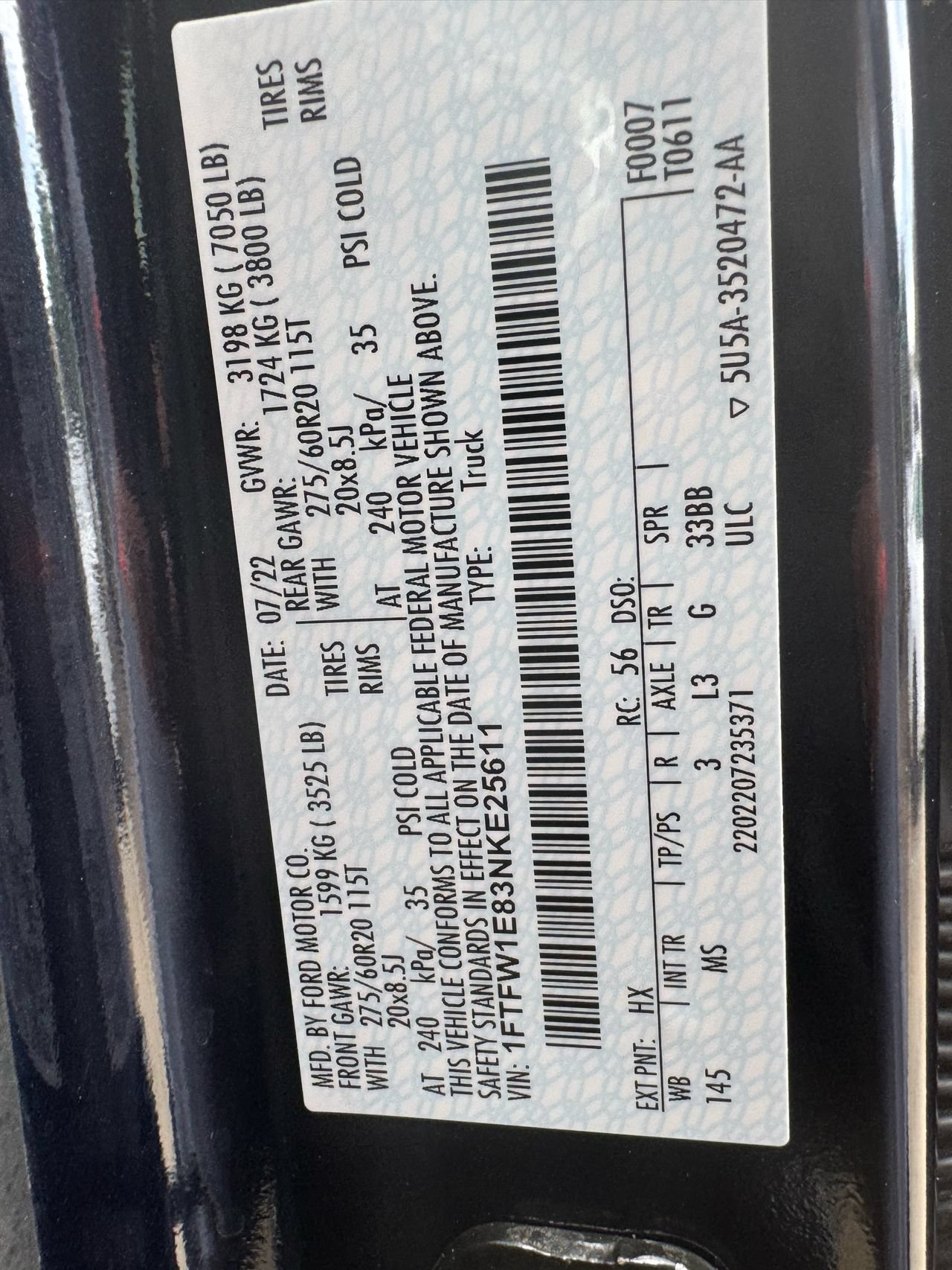 Used 2022 Ford F150 XLT w/ Equipment Group 302A High AWD/4WD image 34