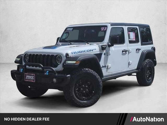 Used 2023 Jeep Wrangler Unlimited Rubicon 4xe AWD/4WD image 1