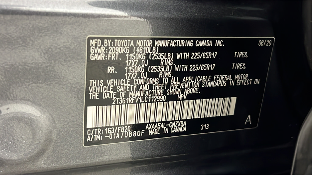 Used 2020 Toyota RAV4 LE w/ All Weather Liner Package AWD/4WD image 35