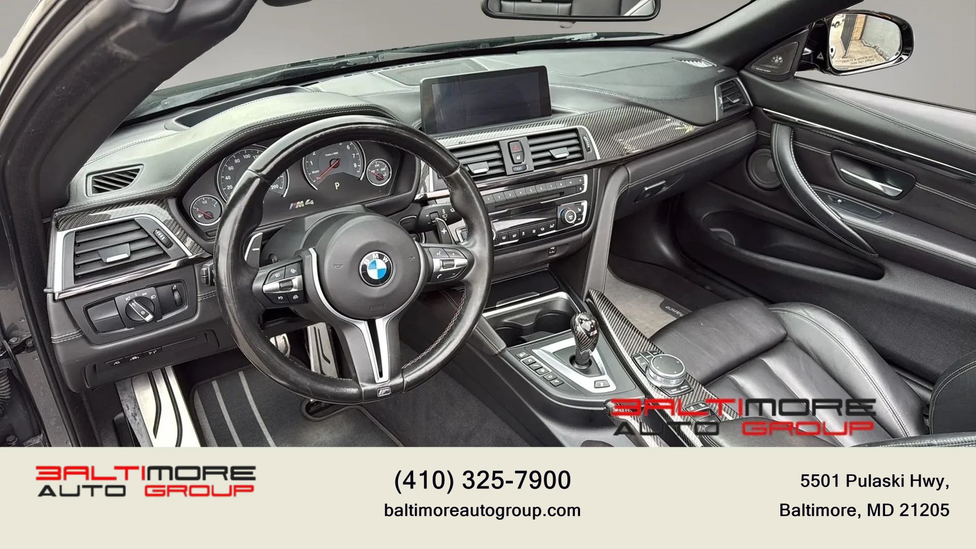 Used 2017 BMW M4 Convertible w/ Competition Package RWD image 26