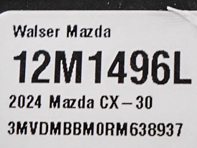 Used 2024 MAZDA CX-30 AWD 2.5 S w/ Select Sport Pkg image 28