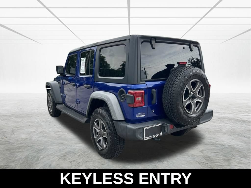 Certified 2018 Jeep Wrangler Unlimited Sport S AWD/4WD image 7