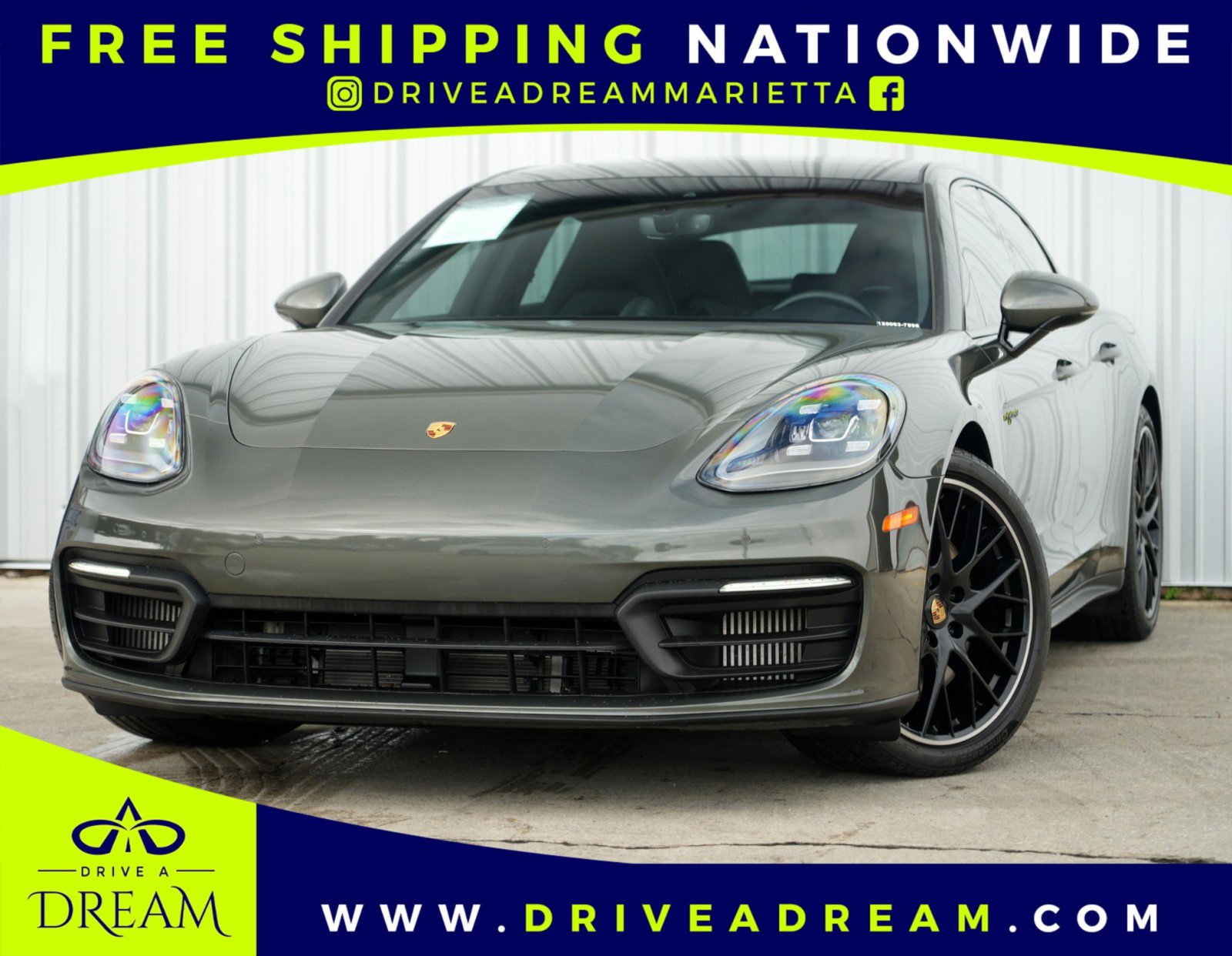 Used 2022 Porsche Panamera 4 AWD/4WD image 1