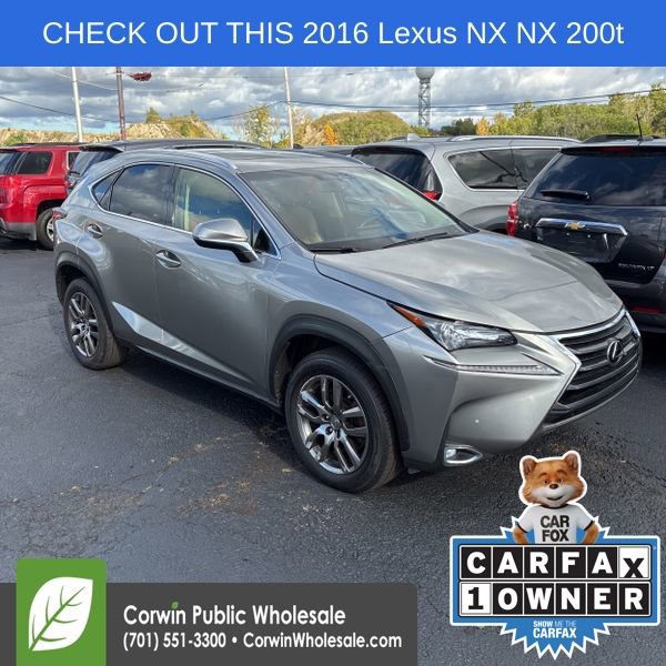 Used 2016 Lexus NX 200t AWD