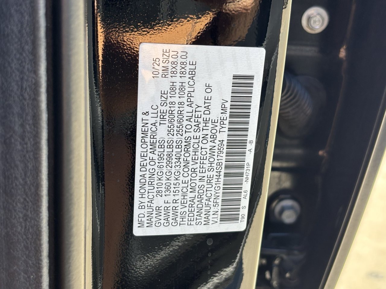 Used 2025 Honda Pilot EX-L image 31