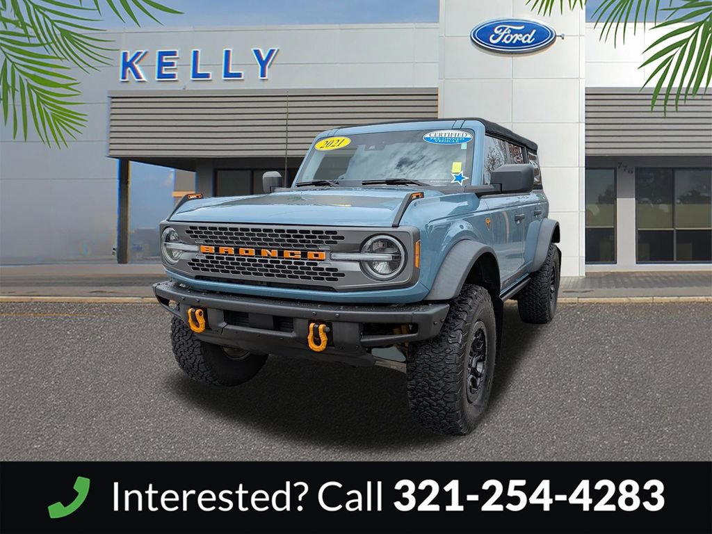 Certified 2021 Ford Bronco Badlands