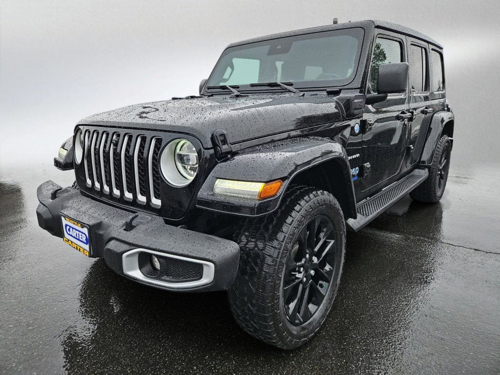 Used 2021 Jeep Wrangler Unlimited Sahara 4xe w/ Cold Weather Group image 3