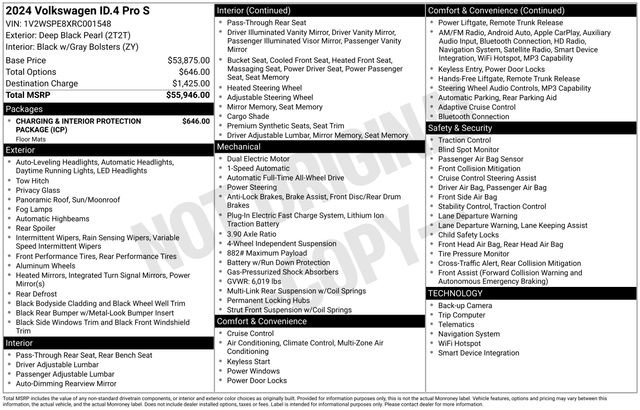 Certified 2024 Volkswagen ID.4 Pro S AWD/4WD image 7