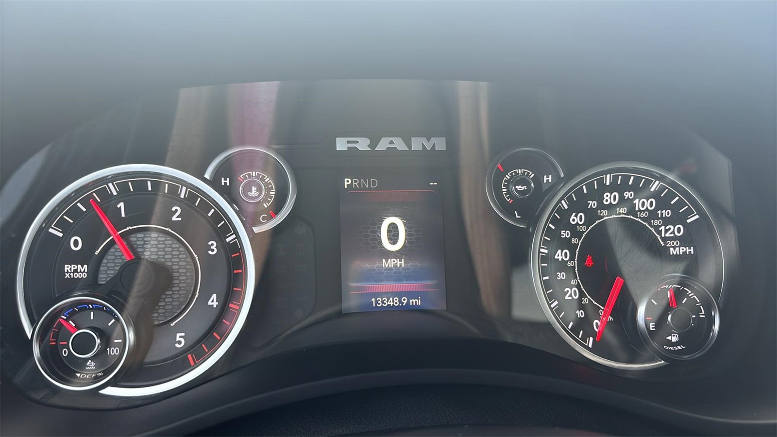 Used 2023 RAM 3500 Big Horn w/ Night Edition image 9