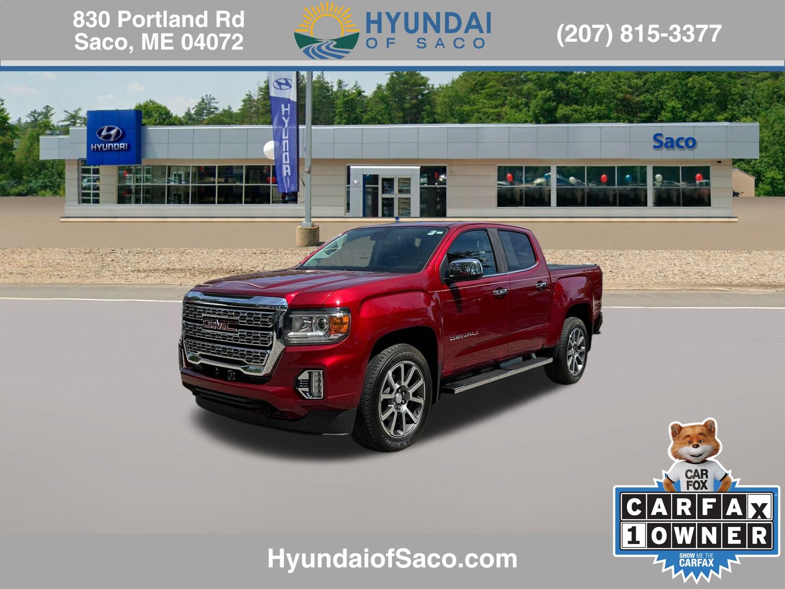 Used 2022 GMC Canyon Denali AWD/4WD image 1