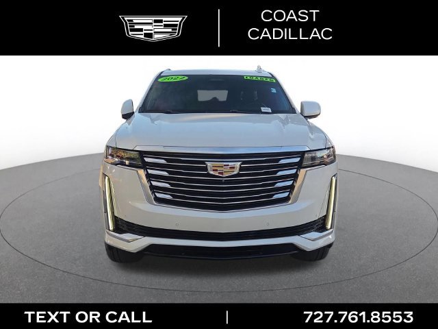 Certified 2022 Cadillac Escalade ESV Premium Luxury Platinum AWD/4WD image 2