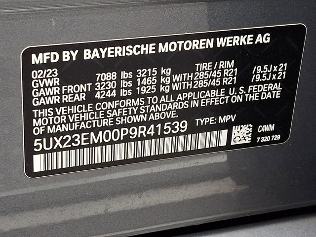 Certified 2023 BMW X7 xDrive40i w/ Premium Package AWD/4WD image 34