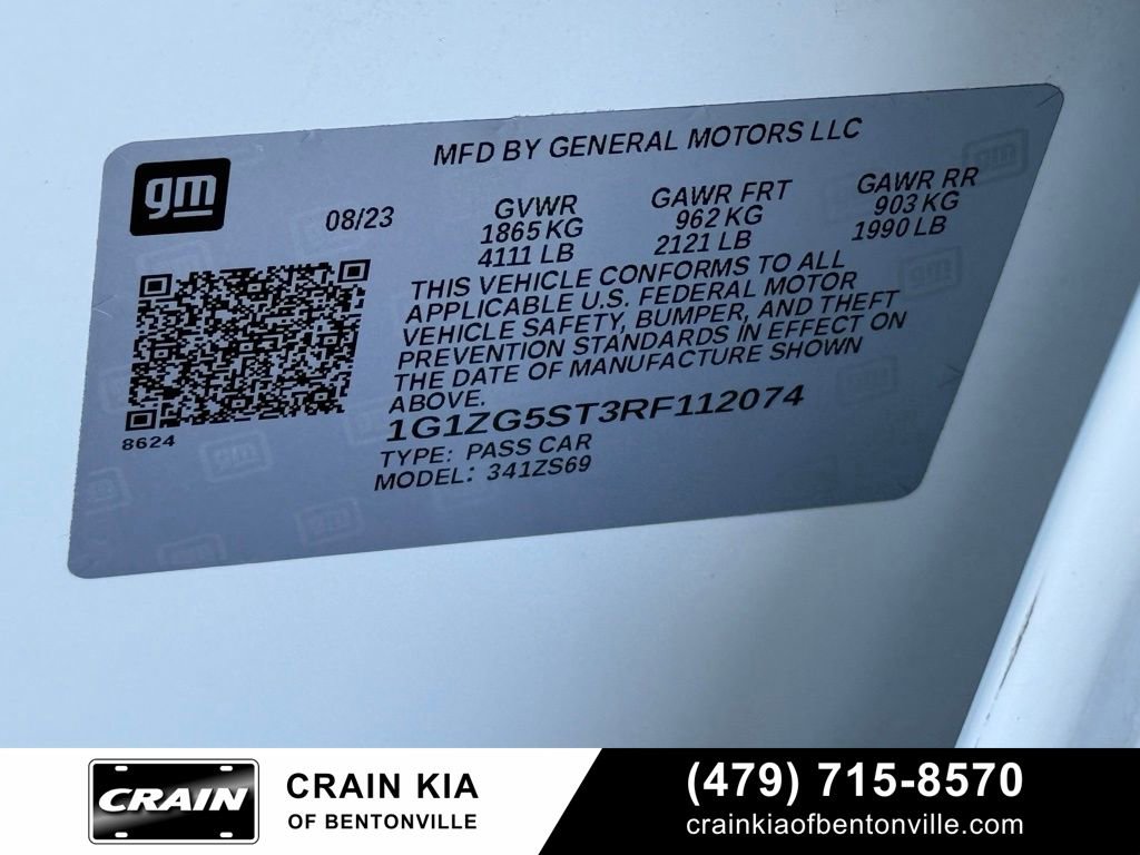 Used 2024 Chevrolet Malibu RS image 33