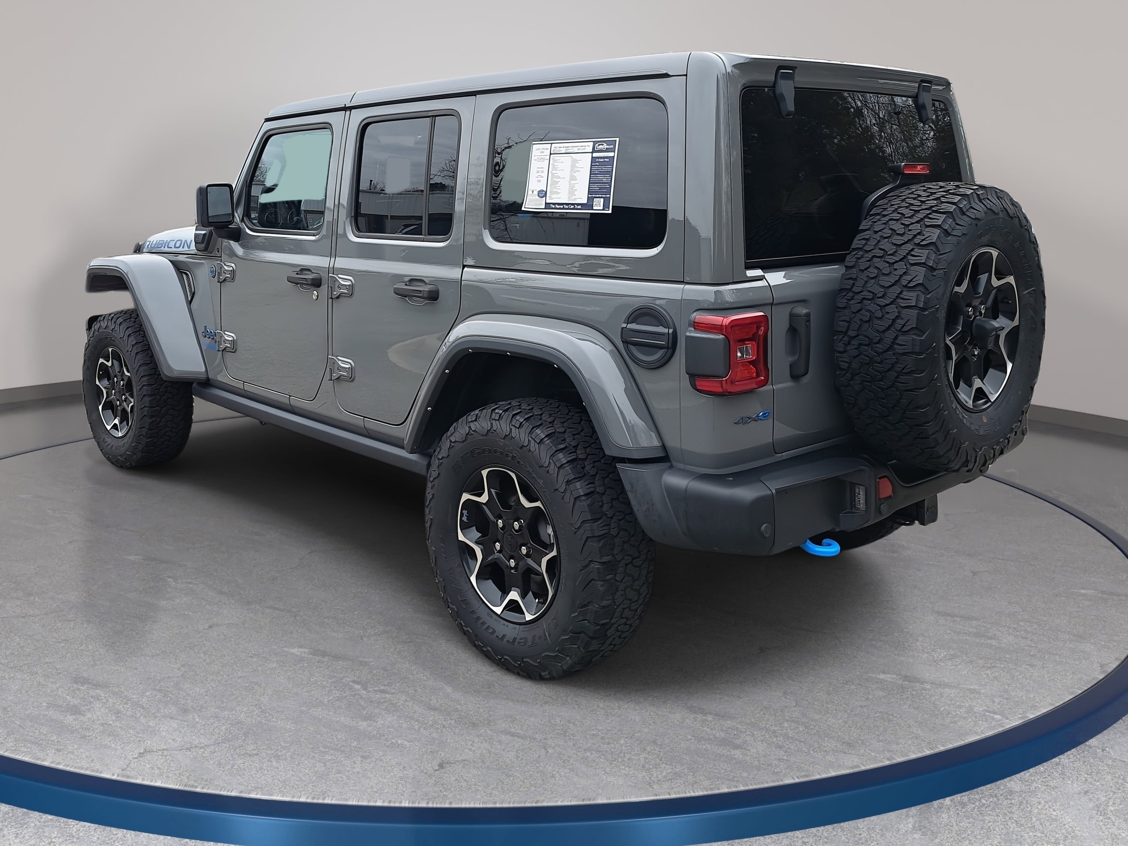 Used 2021 Jeep Wrangler Unlimited Rubicon 4xe w/ Steel Bumper Group image 7
