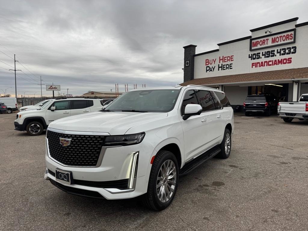 Used 2021 Cadillac Escalade ESV Premium Luxury AWD/4WD image 1