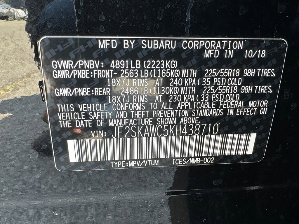 Used 2019 Subaru Forester Touring AWD/4WD image 25