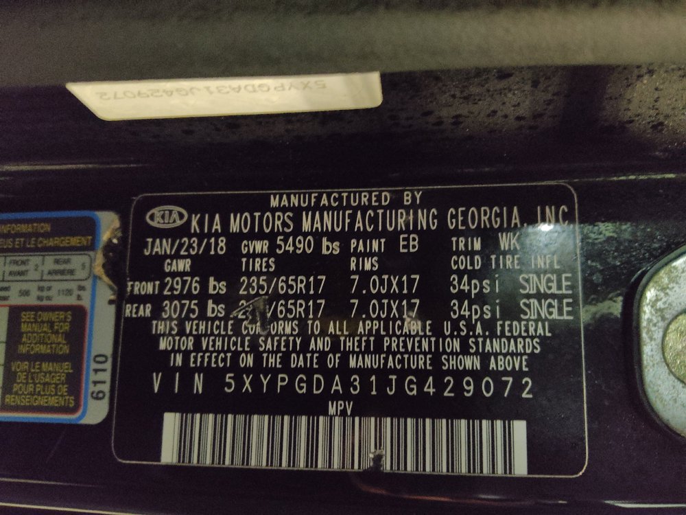 Used 2018 Kia Sorento AWD image 33