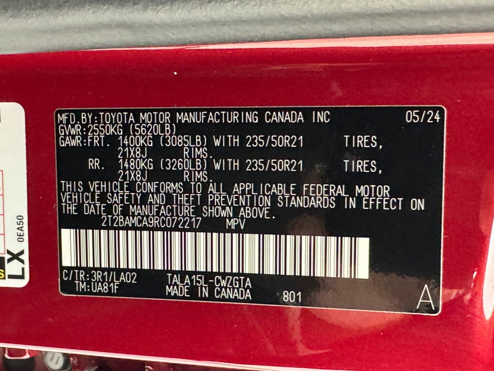 Used 2024 Lexus RX 350 Luxury w/ Convenience Package image 53