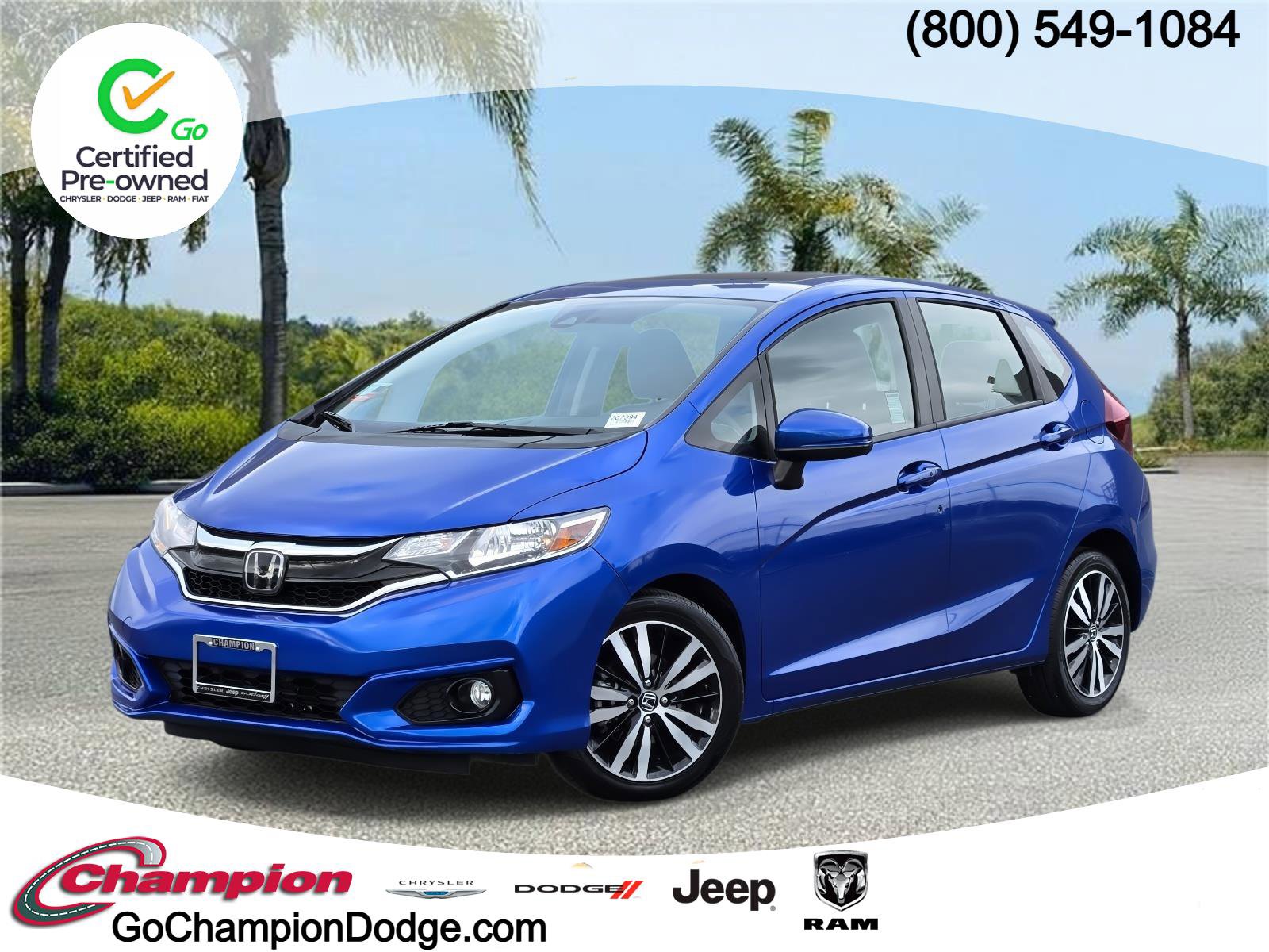 Used 2019 Honda Fit EX image 1
