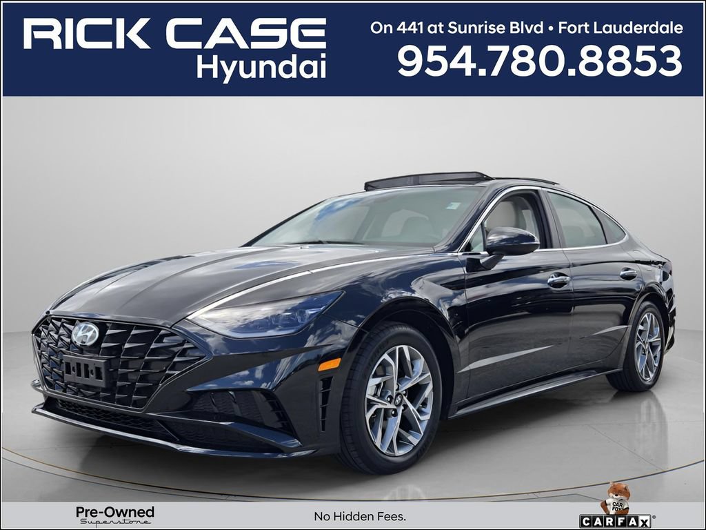 Certified 2023 Hyundai Sonata SEL w/ Convenience Package FWD image 1