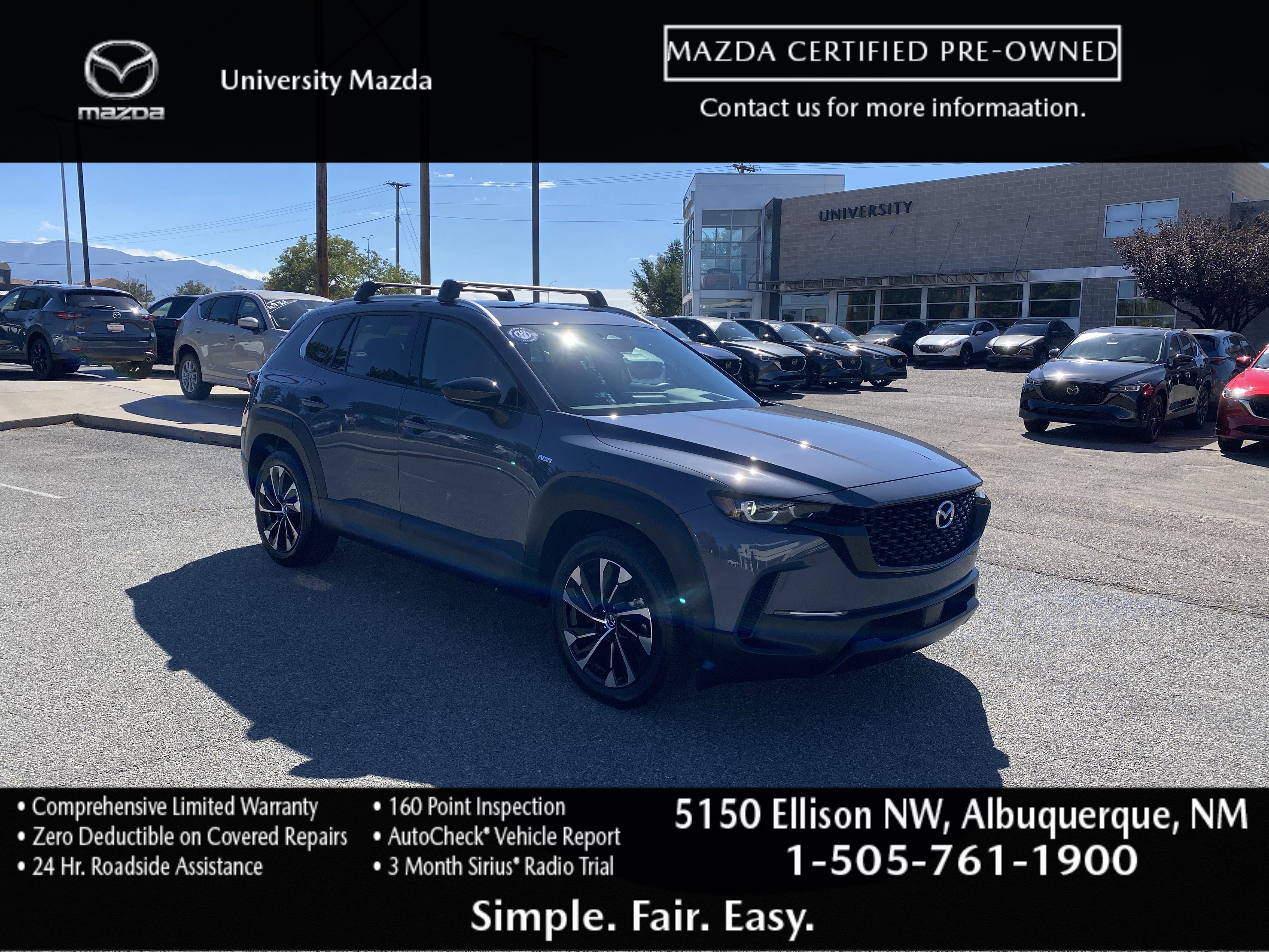 Certified 2025 MAZDA CX-50 2.5 Hybrid w/ Weather Package image 1