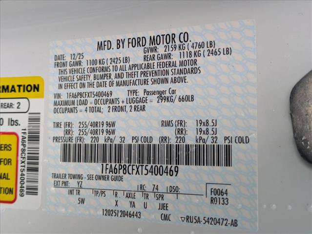 New 2026 Ford Mustang GT Premium RWD image 19