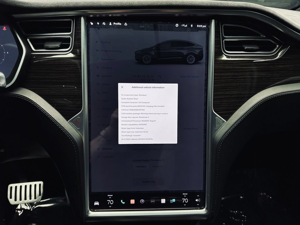 Used 2016 Tesla Model X 90D AWD/4WD image 38