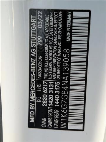 Used 2022 Mercedes-Benz S 580 4MATIC Sedan image 25