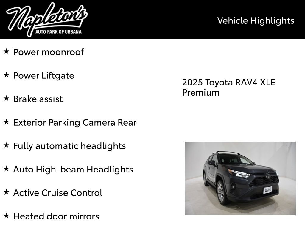 New 2025 Toyota RAV4 XLE Premium image 16