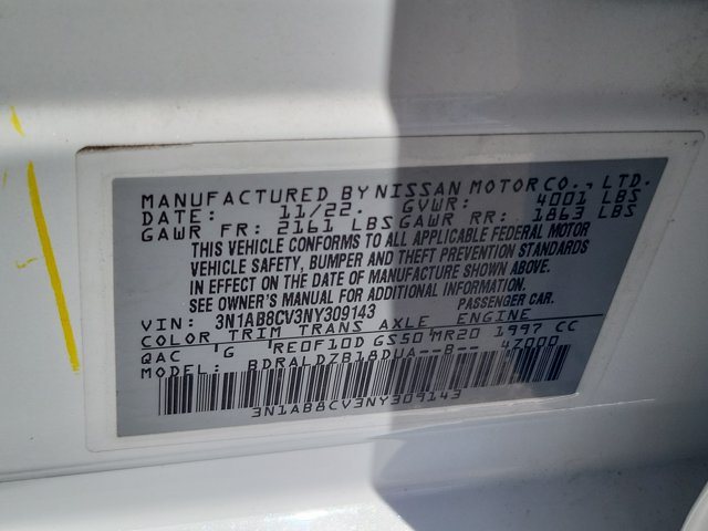Certified 2022 Nissan Sentra SV w/ All-Weather Package FWD image 30