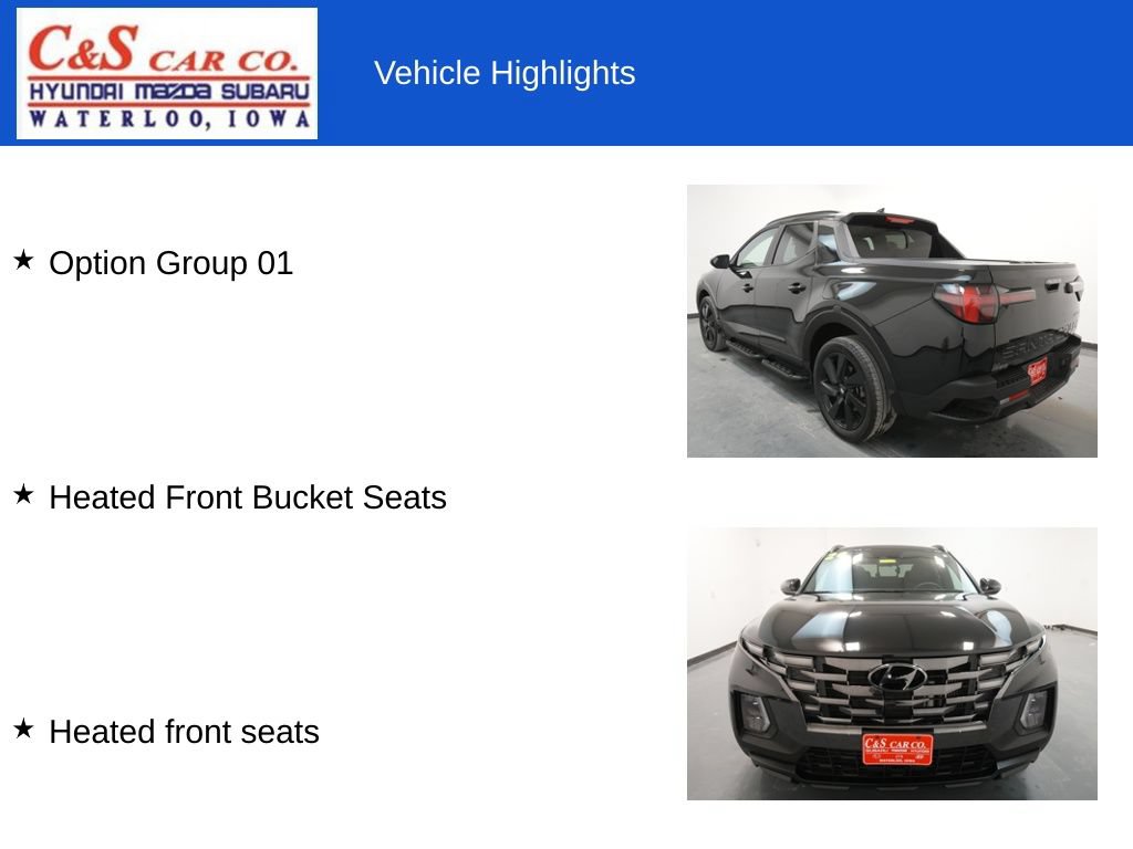 Used 2024 Hyundai Santa Cruz Night AWD/4WD image 8