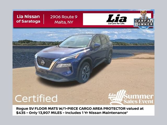 Certified 2023 Nissan Rogue SV AWD/4WD image 1