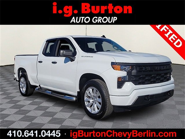 Certified 2022 Chevrolet Silverado 1500 Custom